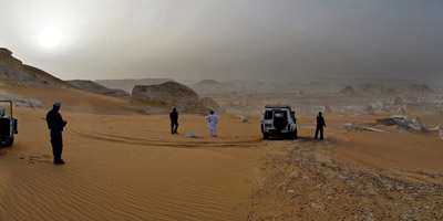 המדבר הלבן: טיול למדבר המערבי של מצרים